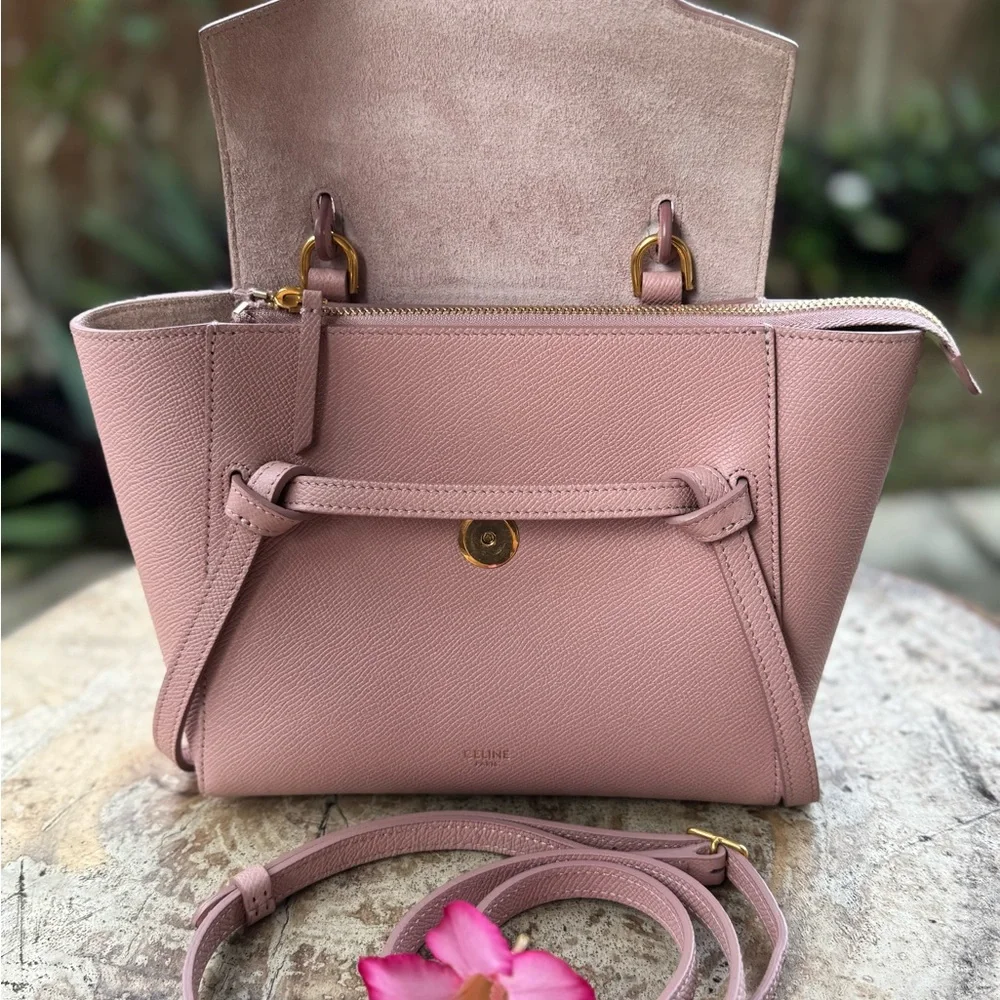 Celine Blush Pink Crossbody Bag - Picture 5 of 11